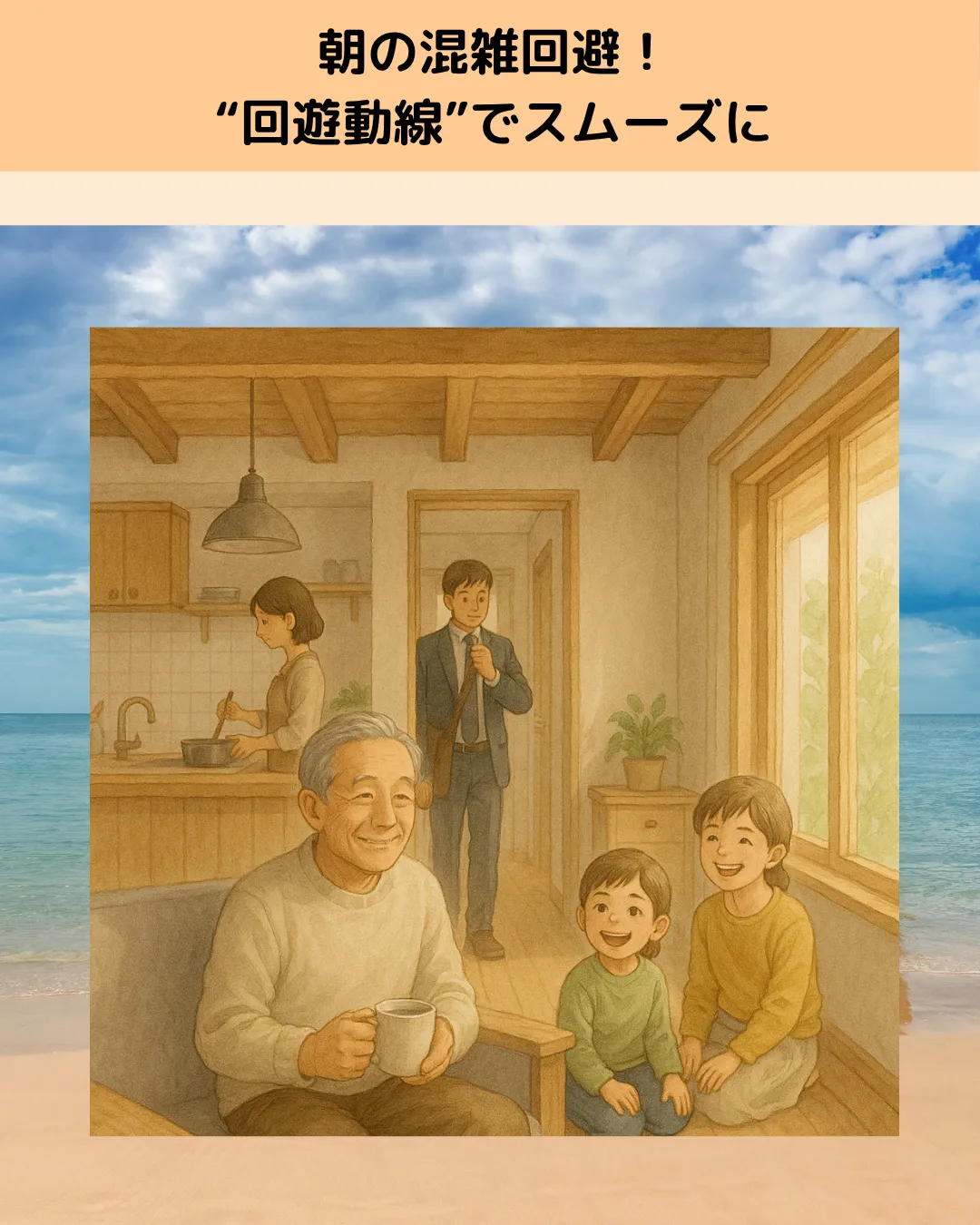 暮らしを助けてくれる間取り