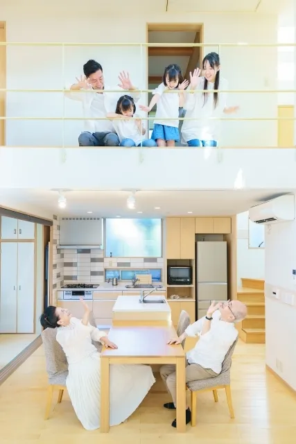 三世代同居の住まいづくり