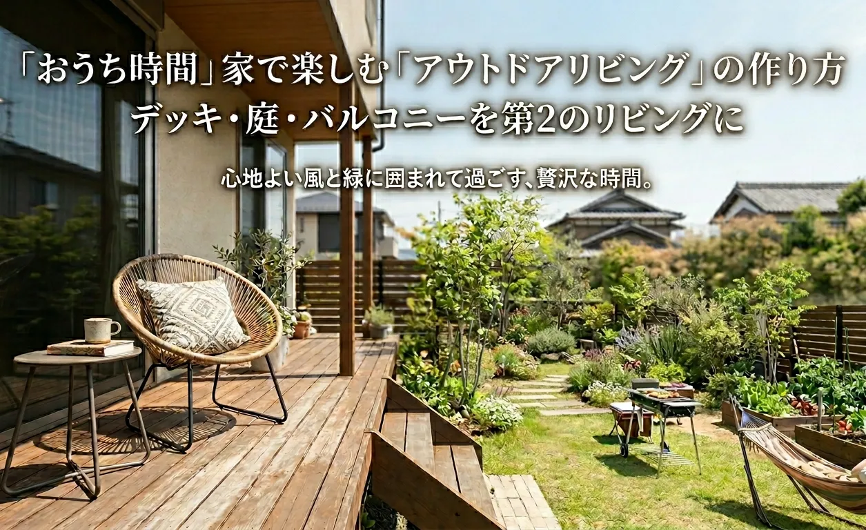 家で楽しむ「アウトドアリビング」